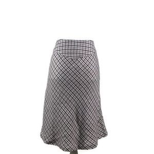 Worthington Size 10 A-Line Midi Skirt Houndstooth